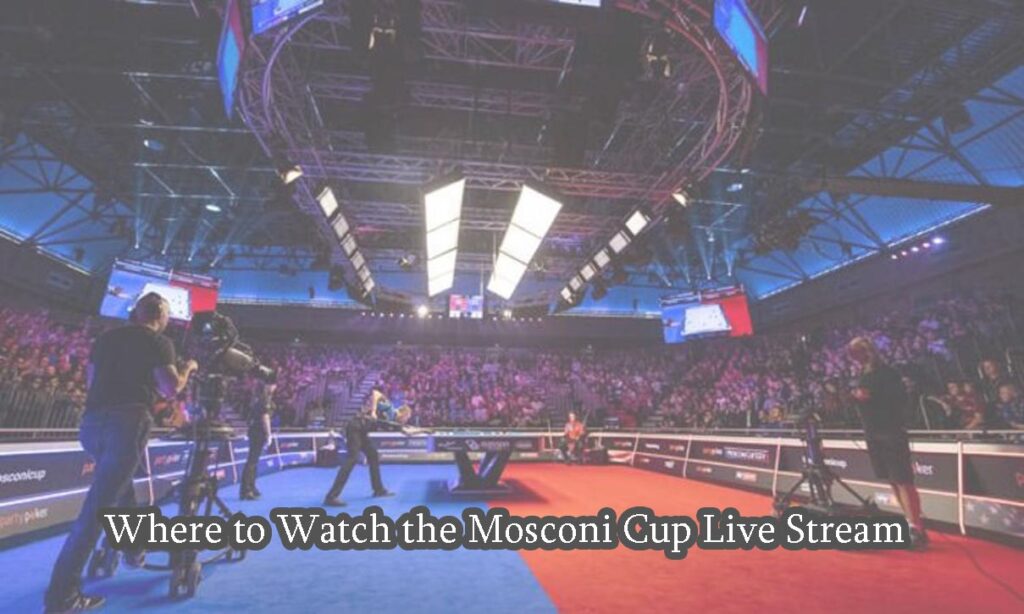 Where to Watch the Mosconi Cup Live Stream